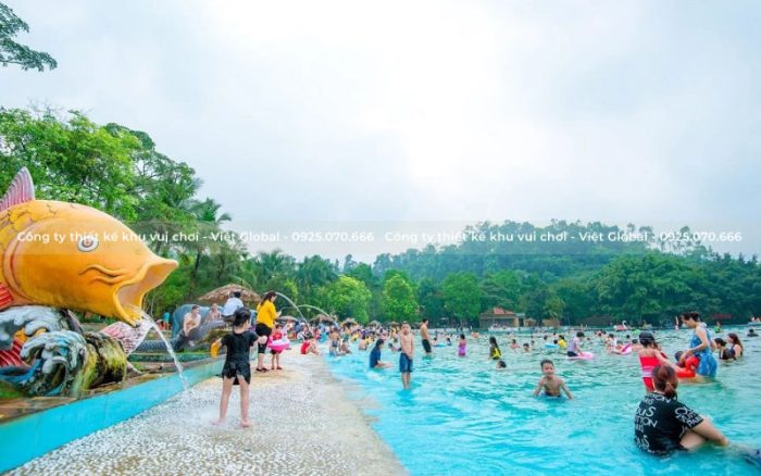 Công viên nước Khoang Xanh Suối Tiên