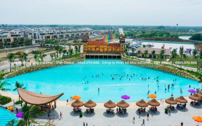 Bể tạo sóng "Vịnh sóng thần" 
