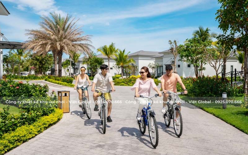 Di chuyển bằng xe đạp