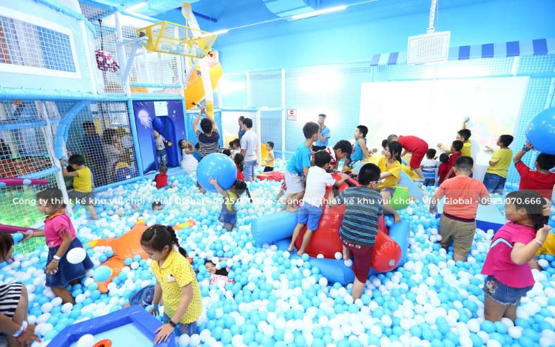 Kinh doanh mô hình nhà bóng trẻ em