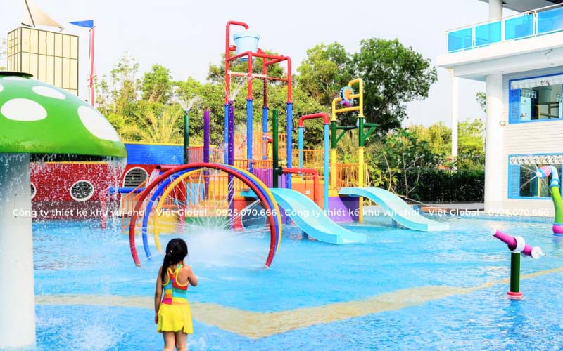 Mẫu thiết kế khu vui chơi nước ngoài trời