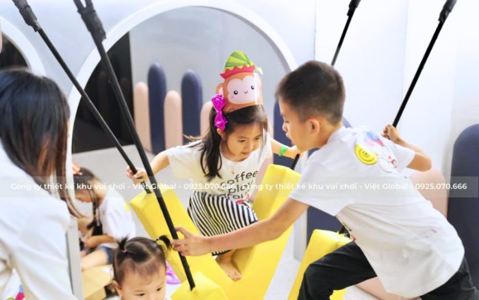 Xu thế kinh doanh mô hình cafe kết hợp khu vui chơi trẻ em