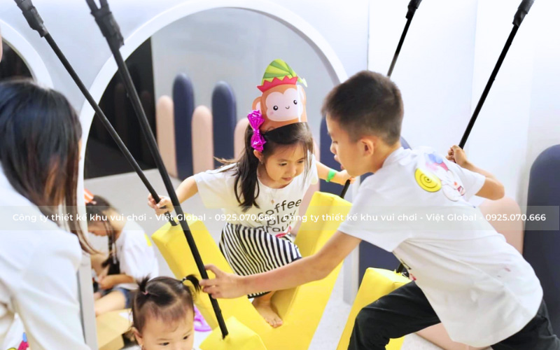 Xu thế kinh doanh mô hình cafe kết hợp khu vui chơi trẻ em