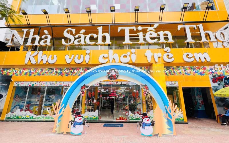 Khu vui chơi trẻ em kết hợp nhà sách
