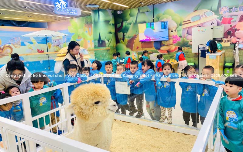 Khu vui chơi trẻ em kết hợp nông trại