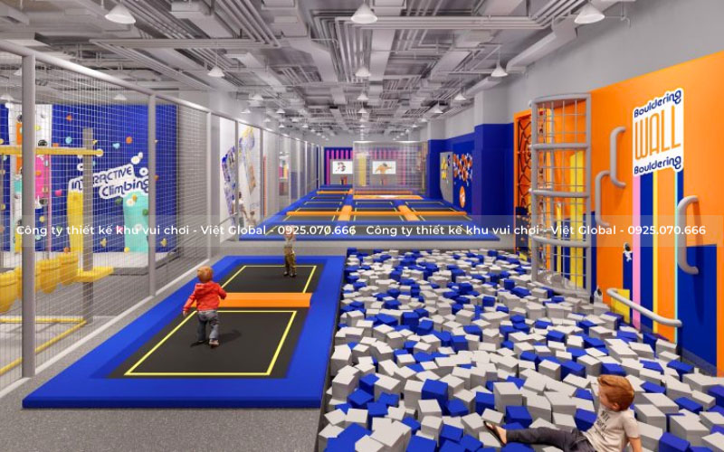 Khu vui chơi bạt nhún