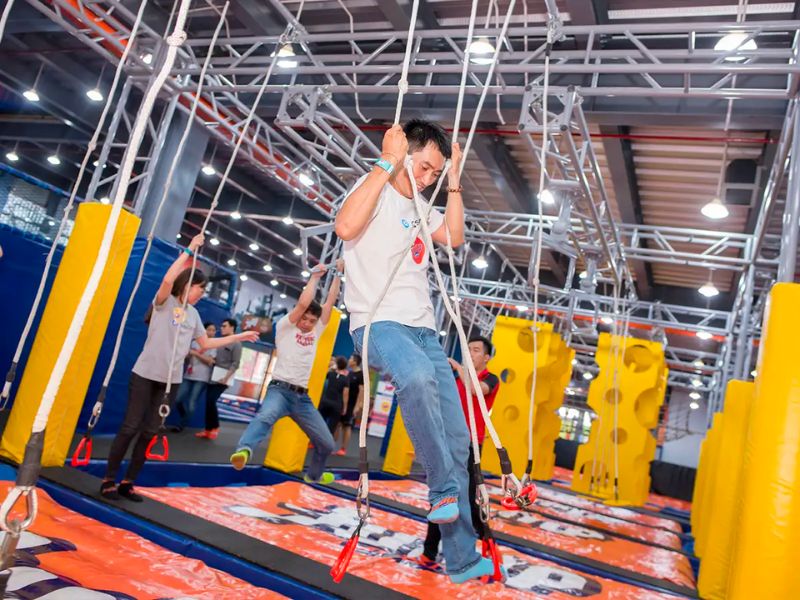 Vui chơi tại Jump Arena Hà Nội review khu Trampoline nổi tiếng 6