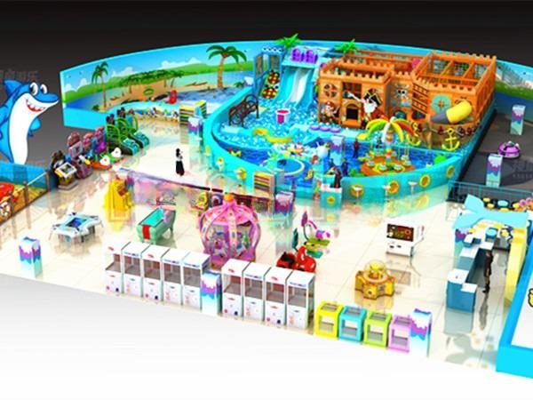 Lâu đài tinh nghịch chủ đề đại dương 2 – công viên giải trí VietGlobal