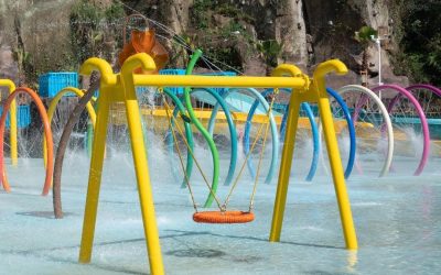 Phun nước xoay AS-Swing - Công viên nước Việt Global