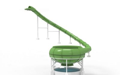 Trượt bát không gian BS08 - Công viên nước Việt Global